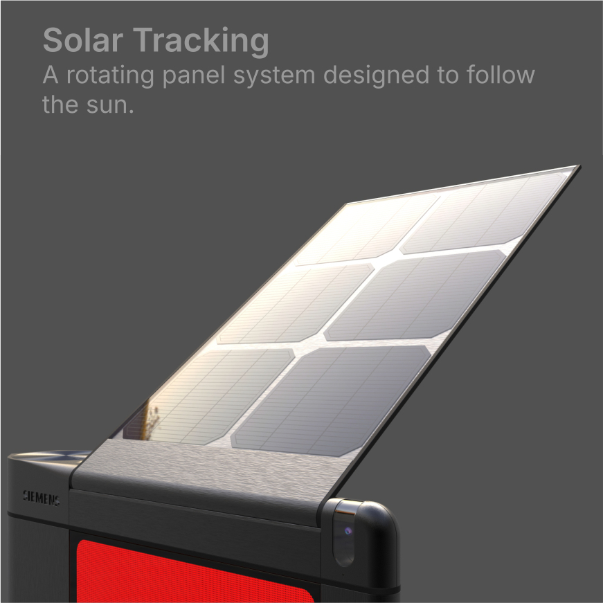 Solar tracking — rotating panel system designed to follow the sun