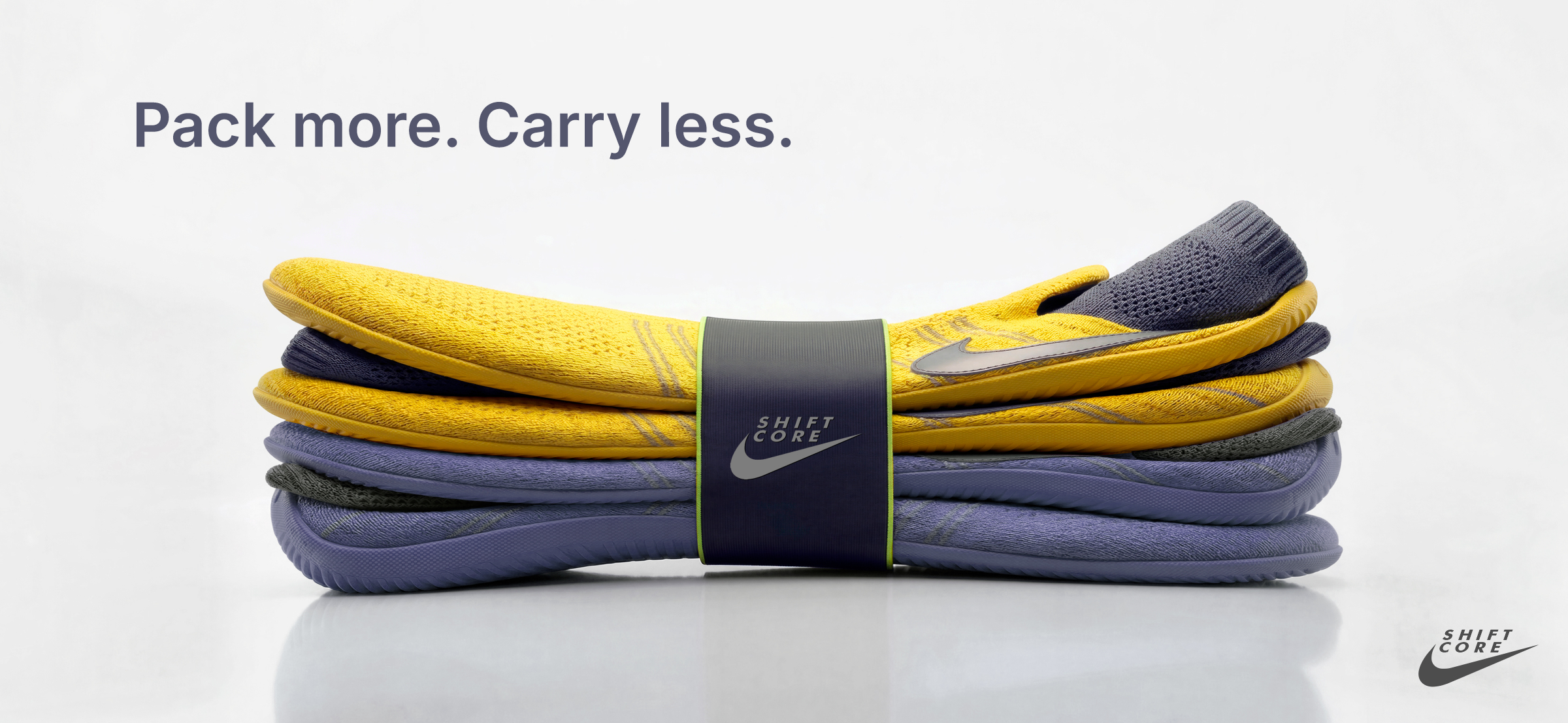 Pack more. Carry less.